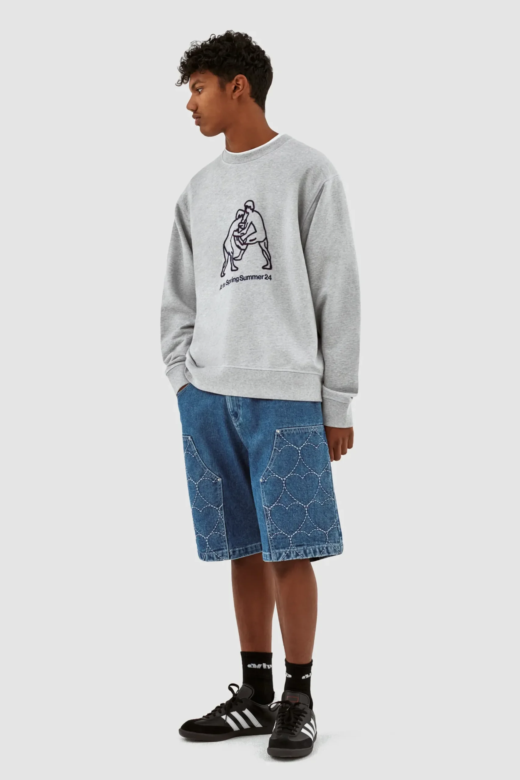Carlos Fighters Crewneck|Arte Antwerp Discount