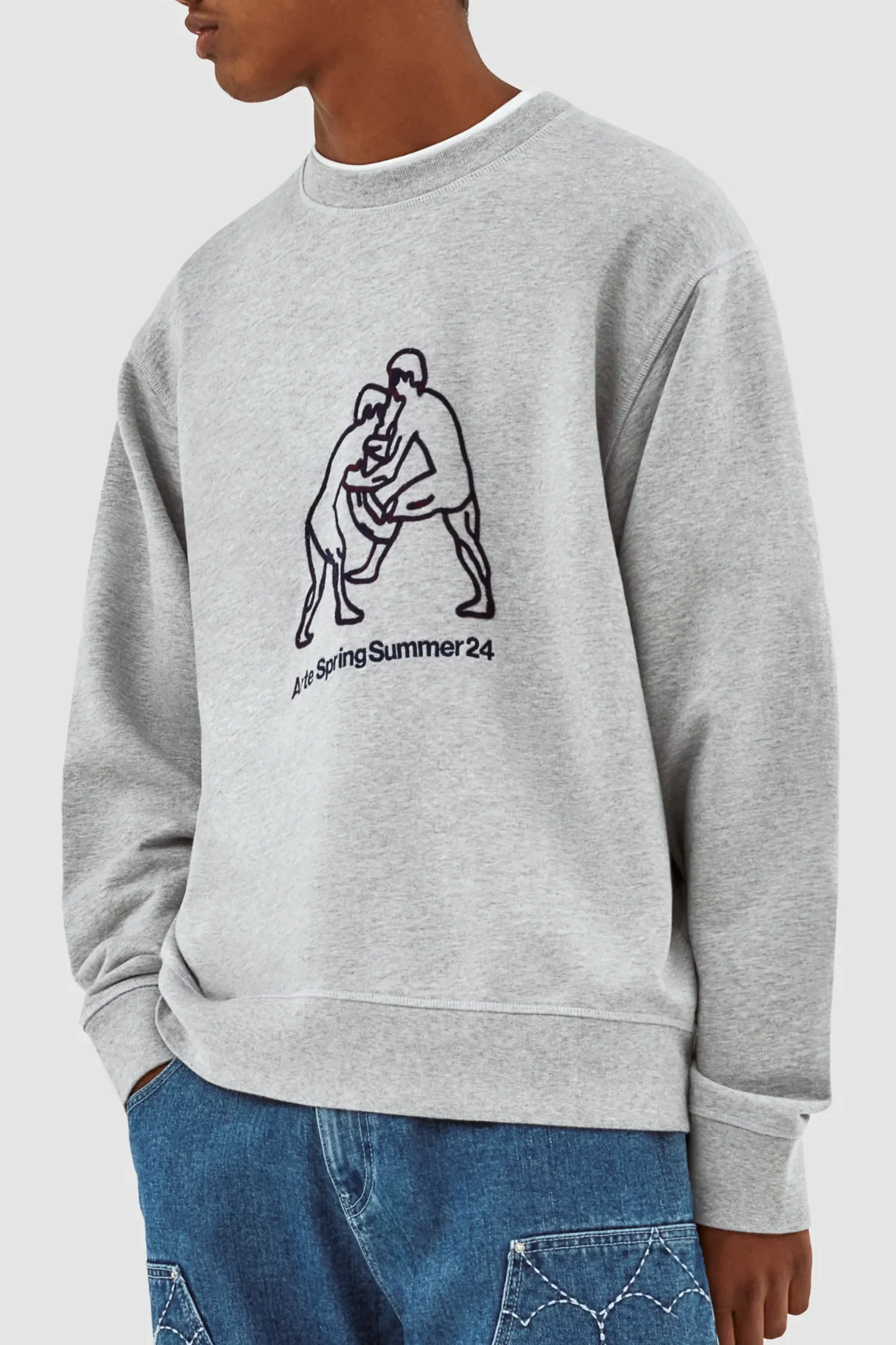 Carlos Fighters Crewneck|Arte Antwerp Discount