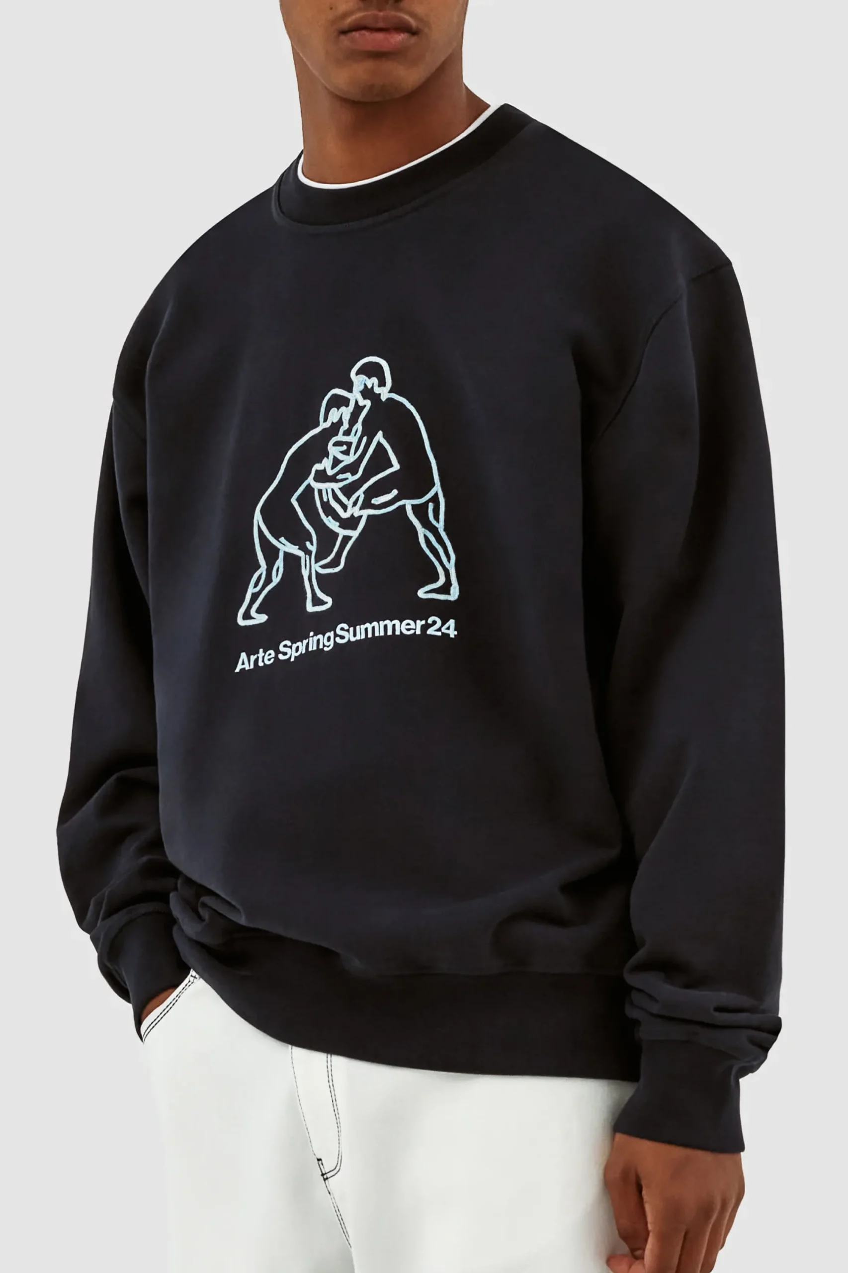 Carlos Fighters Crewneck|Arte Antwerp Hot