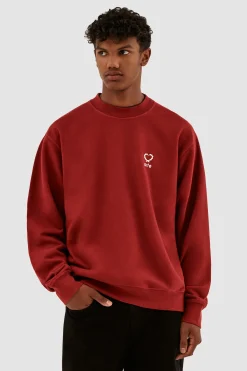 Carlos Small Heart Crewneck|Arte Antwerp New