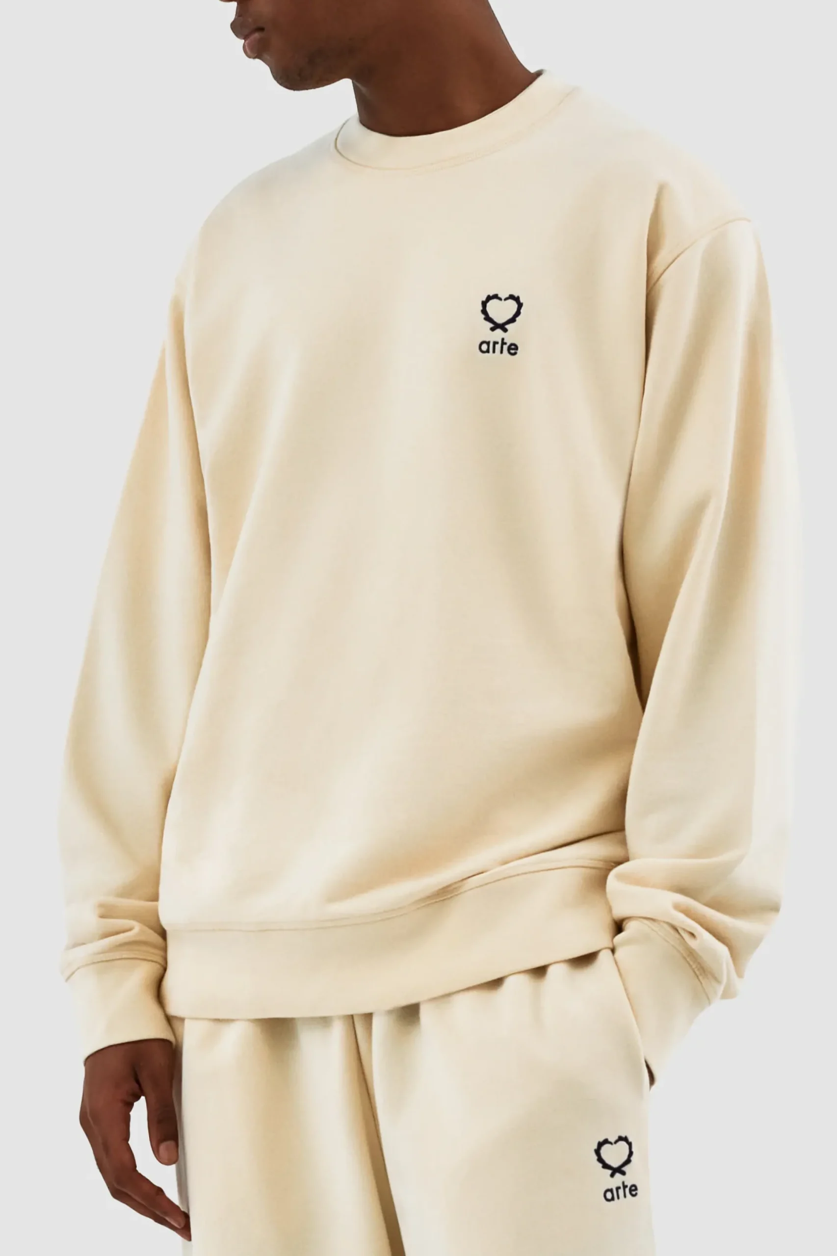 Carlos Small Heart Crewneck|Arte Antwerp Discount