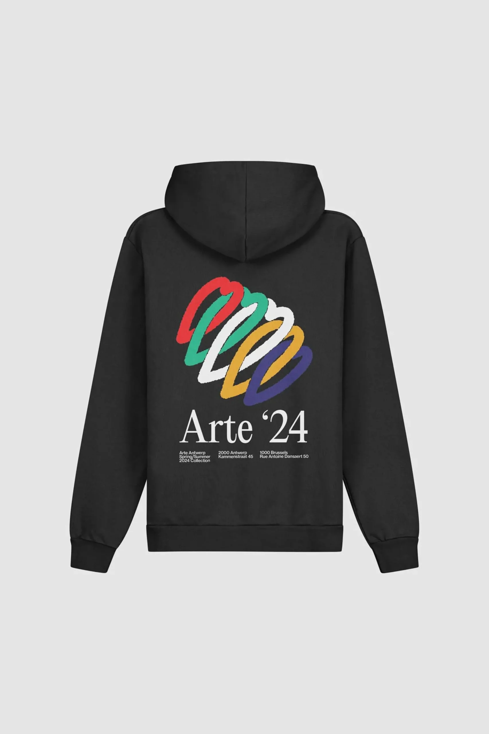 Hank Back Hearts Hoodie|Arte Antwerp