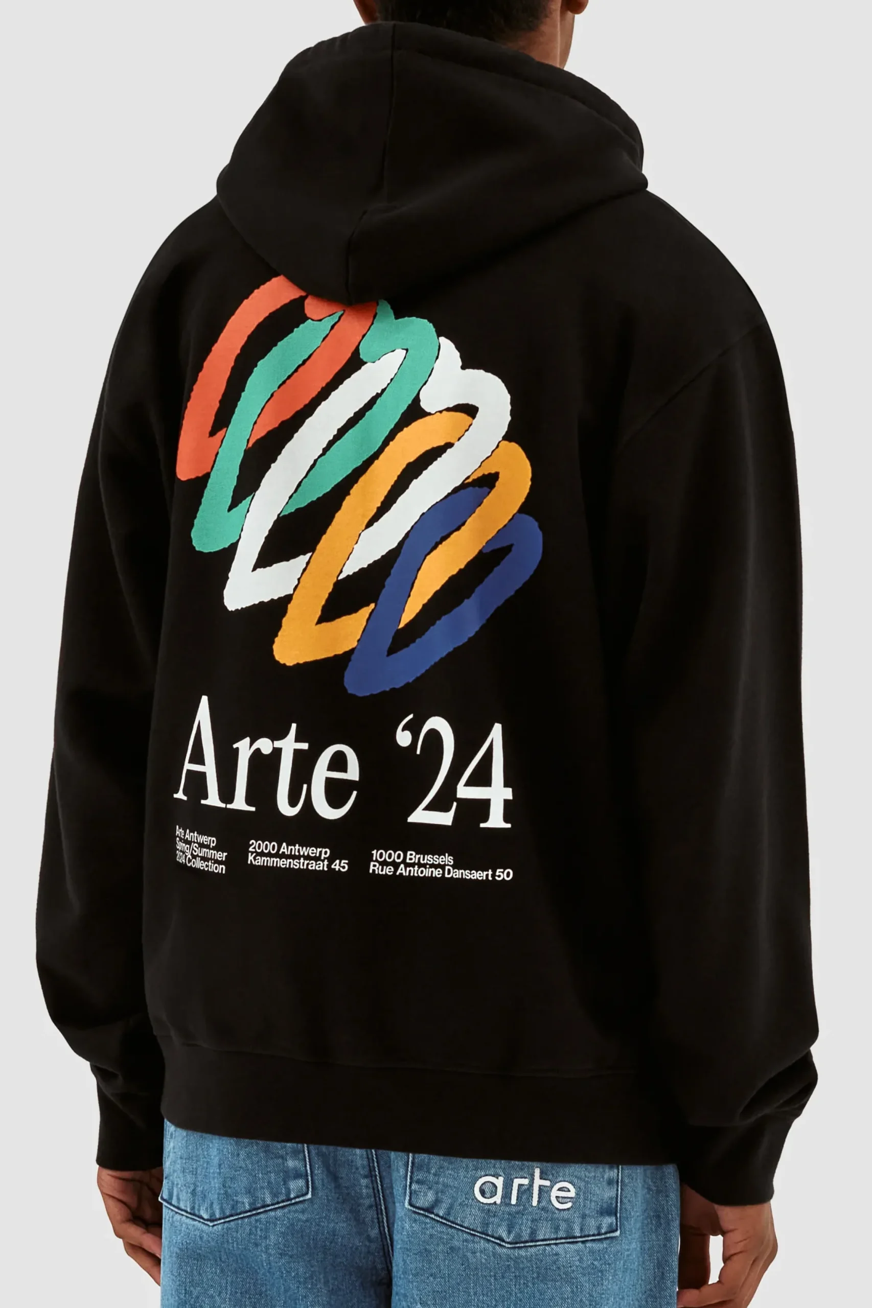 Hank Back Hearts Hoodie|Arte Antwerp