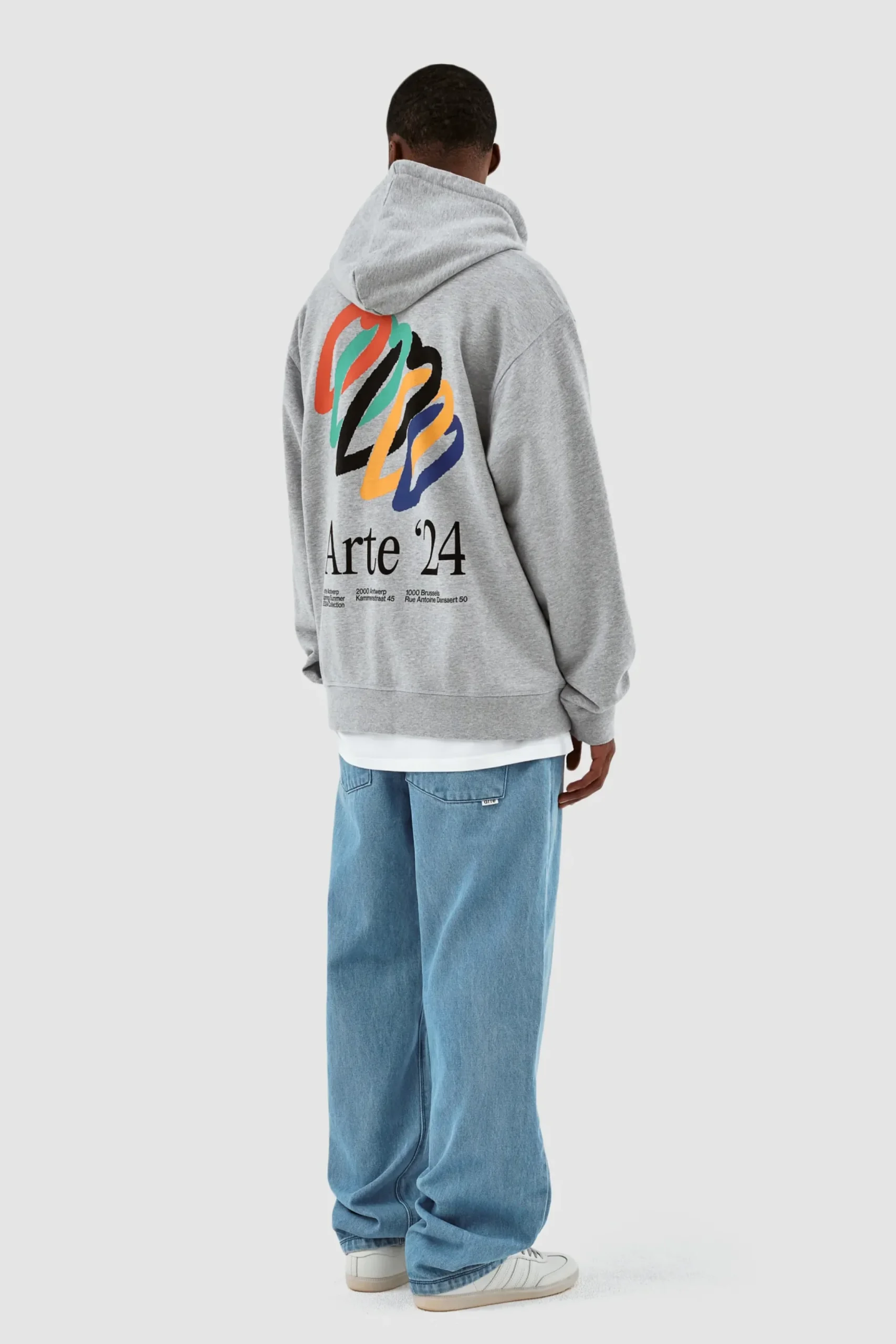 Hank Back Hearts Hoodie|Arte Antwerp Hot