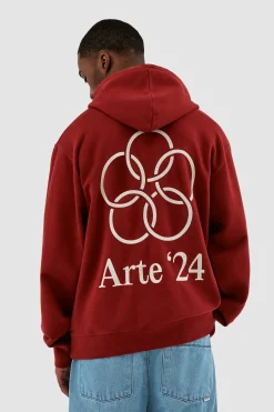 Hank Back Rings Hoodie|Arte Antwerp Discount