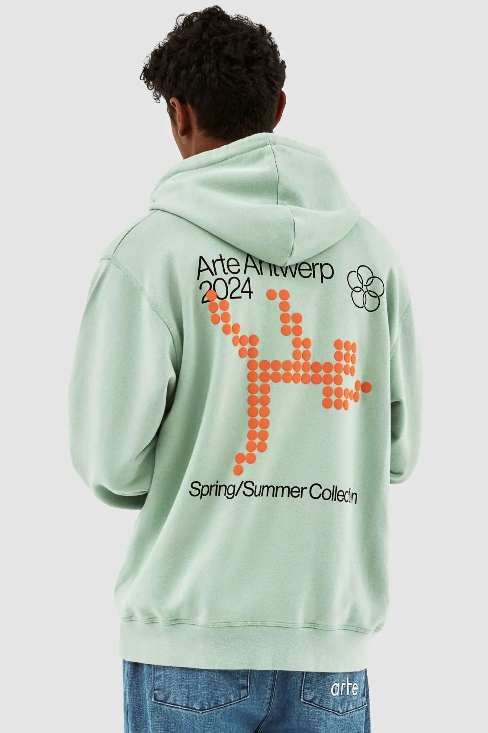 Hank Back Runner Hoodie|Arte Antwerp Online