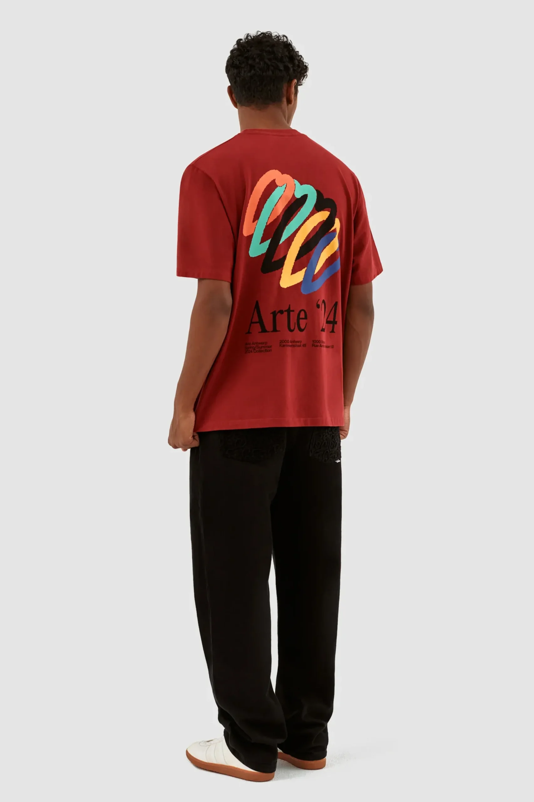 Teo Back Hearts T-shirt|Arte Antwerp Clearance
