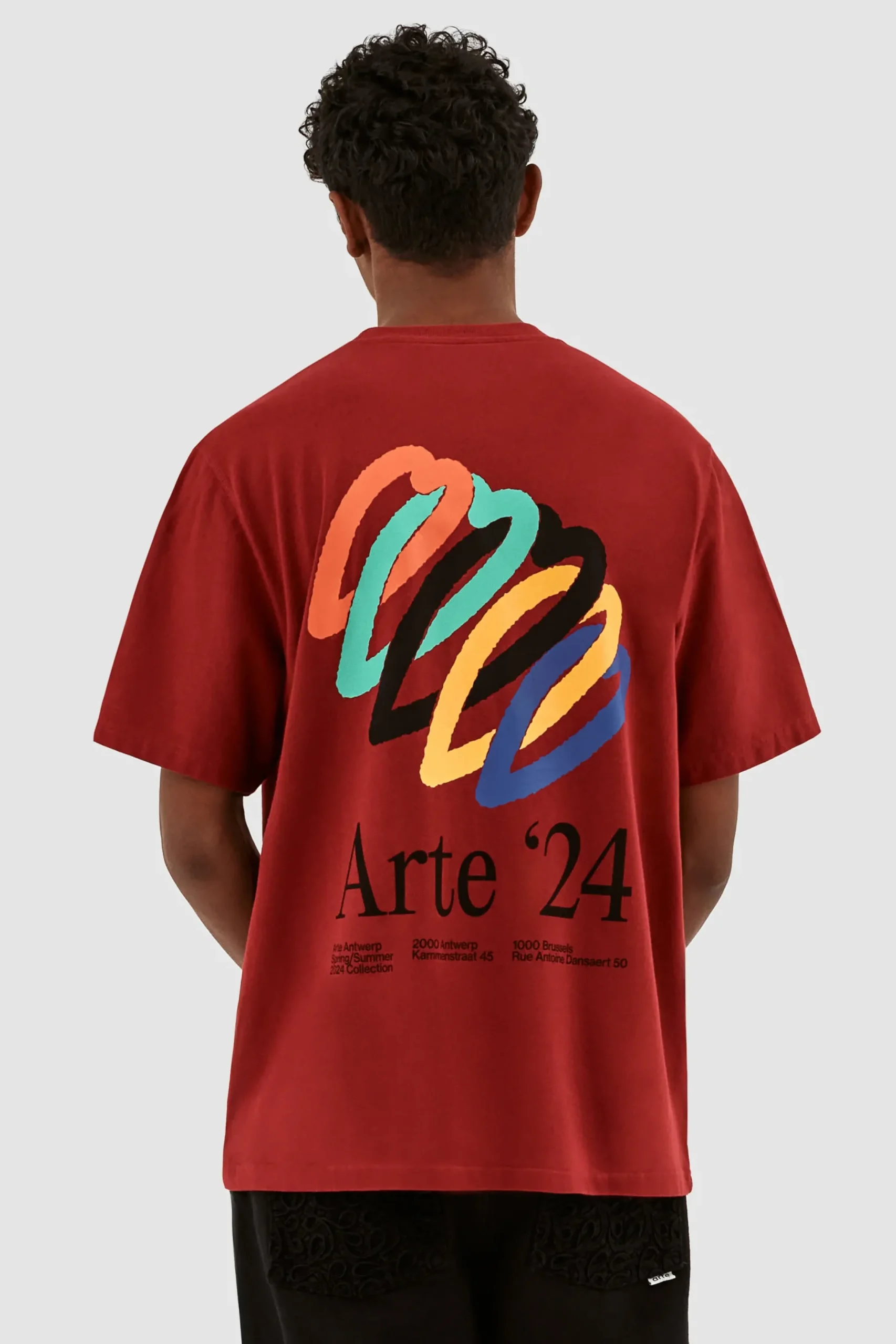 Teo Back Hearts T-shirt|Arte Antwerp Clearance