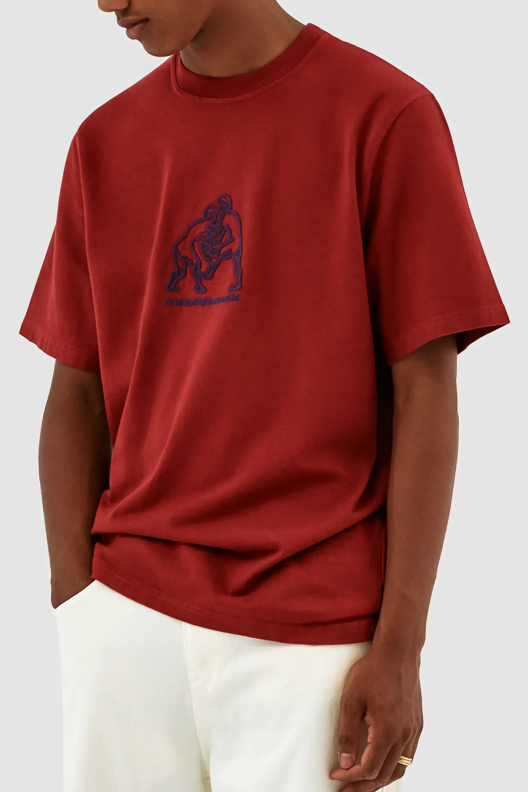 Teo Fighter Front T-shirt|Arte Antwerp New