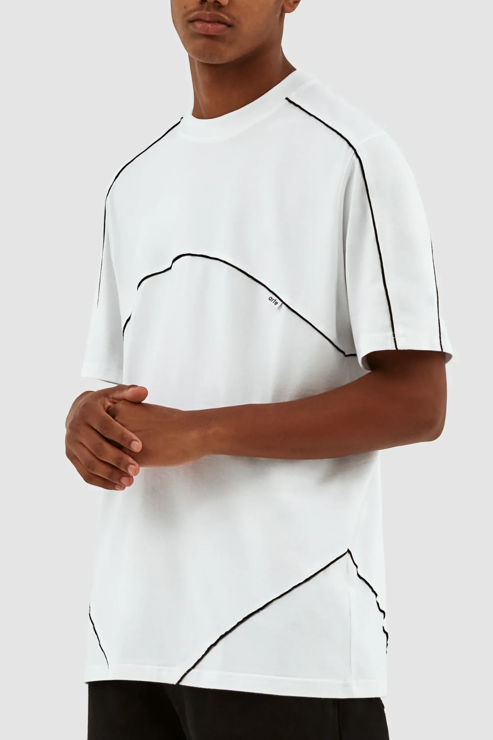Trevor Contrast T-shirt|Arte Antwerp Discount